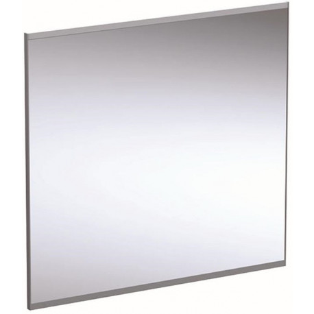Miroir lumineux Geberit Option Plusavec éclairage direct et indirect: B:90cm, H:70cm, Argenté / Aluminium brossé