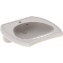 Lavabo Geberit VITALIS 550x550mm accessibleavec trou pour robinetavec trop plein we