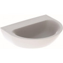 Lavabo Geberit RENOVA sans trou de robinetterie sans trop plein 600x480mm blanc