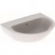 Lavabo Geberit RENOVA sans trou de robinetterieavec trop plein 600x480mm blanc KT