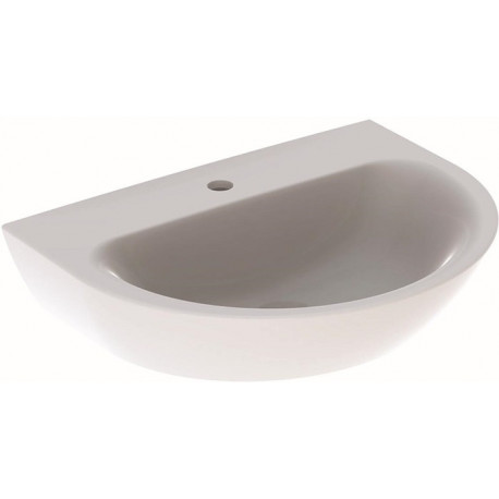 Lavabo Geberit RENOVA avec trou pour robinet sans trop plein 650x500mm blanc