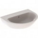 Lavabo Geberit RENOVA sans trou de robinetterieavec trop plein 650x500mm blanc KT