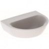 Lave-mains droite NOVA sans trou de robinetterie sans trop plein 450x360mm blanc