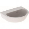 Lave-mains droite NOVA sans trou de robinetterieavec trop plein 450x360mm blanc KT