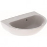 Lave-mains droite NOVA sans trou de robinetterieavec trop plein 500x400mm blanc KT