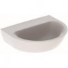 Lavabo Geberit RENOVA sans trou de robinetterie sans trop plein 550x450mm blanc KT