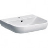 Lavabo Smyle 55x48cm avec trou pour robinetterie. avec trop-plein.. KeraTect