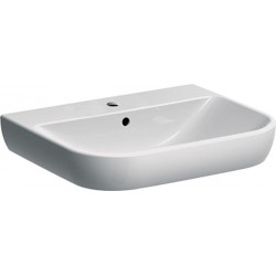 Lavabo Smyle 60x48cm avec trou pour robinetterie. avec trop-plein.. KeraTect