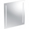 Miroir éclairé Geberit Option Basic, éclairage des deux côtés: Largeur 60cm, Hauteur 65cm