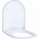 Abattant WC Slim ACANTO avec couvercle, enveloppant, antibactérien, blanc-alpin GEBERIT