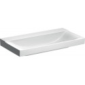 Lavabo Geberit Xeno², 90x48cm, sans troude robinetterie, sans trop-plein, Blanc, KeraTect