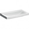 Lavabo Geberit Xeno², 90x48cm, sans troude robinetterie, sans trop-plein, Blanc, KeraTect