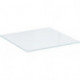 Tablette en verre Geberit Xeno²: Largeur 45cm, Hauteur 0.8cm, Profondeur 45cm