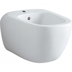 Bidet suspendu Geberit Citterio caréné, T:56cm,Blanc, KeraTect