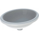 Lavabo sous plan VariForm oval 420x330mm sans trou de robinetterie sans trop plein we