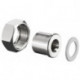 RACCORD A JOINT PLAT ( VERS BYPASS ) DN15 1/2F - 7/8M