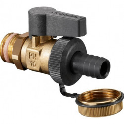 ROBINET OPTIFLEX 1''avec RACCORD ET BOUCHON