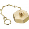 BOUCHONavec JOINT ET CHAINETTE POUR ROBINET DN25