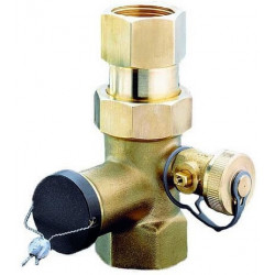 Robinet A CHAPE PLOMBABLE 3/4x3/4