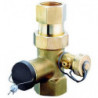 Robinet A CHAPE PLOMBABLE 3/4x3/4