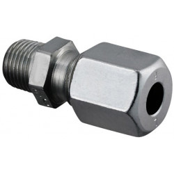 RACCORD A BAGUE ACIER 3/8x12mm