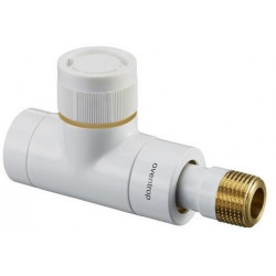 ROBINET DROIT SERIE E 1/2BLANC 30x1,5