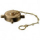 CAPUCHON DE FERMETURE 2 1/2, POUR RAC. DE REMPL., + CHAIN.