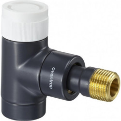 ROBINET EQUERRE SERIE E 1/2NOIR 30x1,5