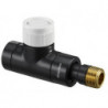 Robinet THERM.SERIE E1/2DROIT NOIR