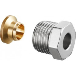 Raccord à compression Ofix CEP pour IG, laiton 1/2 pouce x 15 mm OVENTROP
