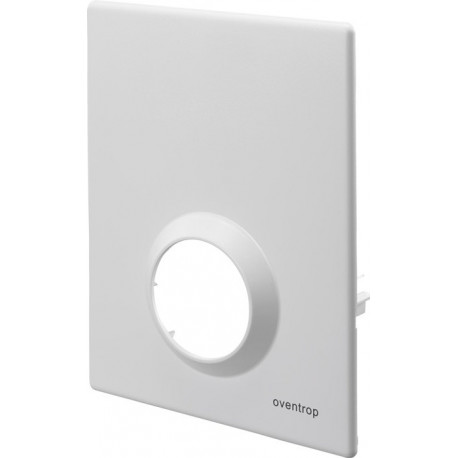 Plaque de recouvrement pour Unibox RTL, T, Vario et plus profondeur d'installation 57 mm, blanc OVENTROP