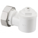 ADAPTATEUR D'ANGLE BLANC M30x1,5 / M30x1,5