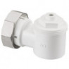ADAPTATEUR D'ANGLE BLANC M30x1,5 / M30x1,5