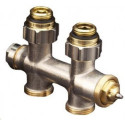 MULTIBLOCK T DROIT 1/2x 3/4M MONOTUBE/BITUBE