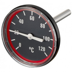 THERMOMETRE POUR REGUMAT DN 25/DN 32 ROUGE