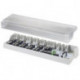 BORNIER 6 ZONES POUR THERMOSTATS AMB. ET MOTEURS 24V/230V