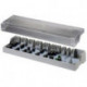 BORNIER 10 ZONES POUR THERMOSTATS AMBIANCE ET MOTEURS 230V
