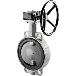 VANNE PAPILLON A REDUCTEUR VOLANT DN 150