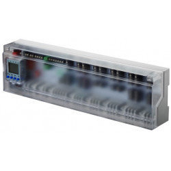 PLAQUE A BORNES (10 ZONES DE REGL.) P/THERM. AMB. + MOT. 230V