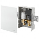 UNIBOX TQ-RTL R-TRONIC,avec AKTOR T 2P ET R-CON FBH, BLANC