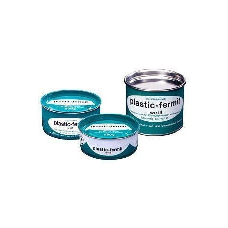 Scellant PLASTIK-FERMIT blanc bidon de 250 g