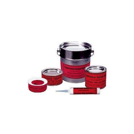 Mastic chaudière réfractaire 1000 g bidon FERMIT