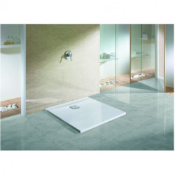 Receveur de douche THASOS ultraplat 900x900mm blanc