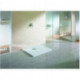 Receveur de douche THASOS ultraplat 1000x900x30mm blanc