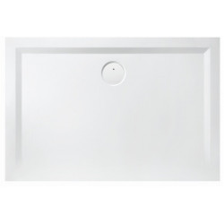 Receveur de douche en fonte minérale Hoesch MUNA m AR 1000x750x30mm blanc