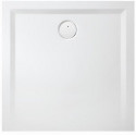 Receveur de douche en fonte minérale MUNA 1100x1100x30mm blanc
