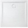 Receveur de douche en fonte minérale MUNA 1100x1100x30mm blanc