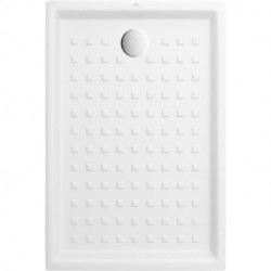 Receveur douche 800x1200x60mm O.novo Rectangulaire Matériau céramique Coloris Blanc