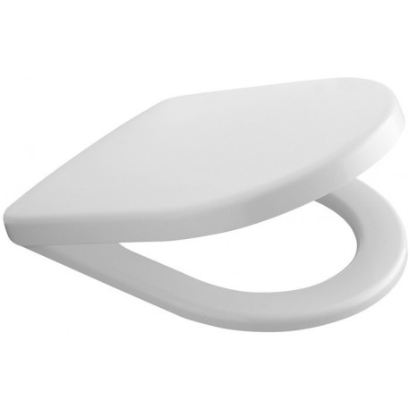 Abattant WC OMNIA architectura charnières chromé blanc VILLEROY & BOCH