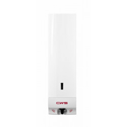 Distributeur de savon mousse CWS Paradise Foam Slim. NT. sans contactavec panneau. Blanc